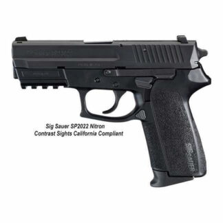 Sig Sauer SP2022 Nitron Contrast Sights California Compliant, SP2022-9-B-CA, 798681437511, in Stock, For Sale