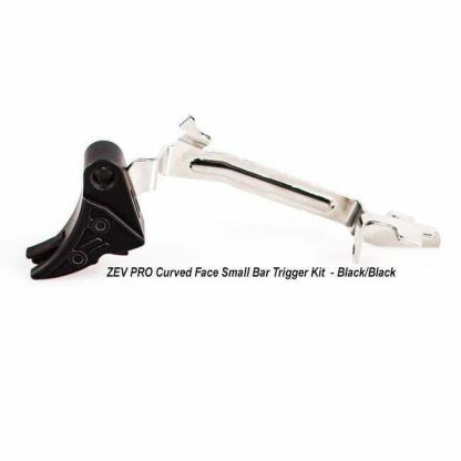 ZEV PRO Curved Face Small Bar Trigger Kit – (Blk/Blk), CFT-PRO-BAR-SM-B-B, CFT-PRO-BAR-SM-B-B, 811745029771, in Stock, For Sale