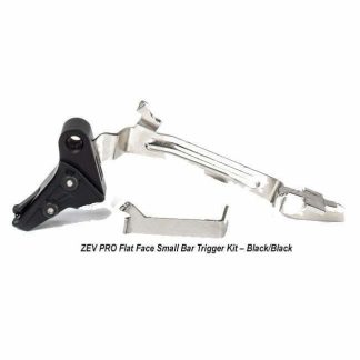 ZEV PRO Flat Face Small Bar Trigger Kit – (Blk/Blk), FFT-PRO-BAR-SM-B-B, in Stock, For Sale