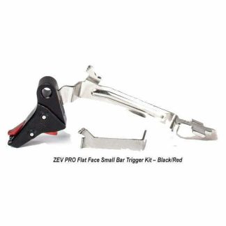 ZEV PRO Flat Face Small Bar Trigger Kit – (Blk/Red), FFT-PRO-BAR-SM-B-R, 811338032492, in Stock, For Sale