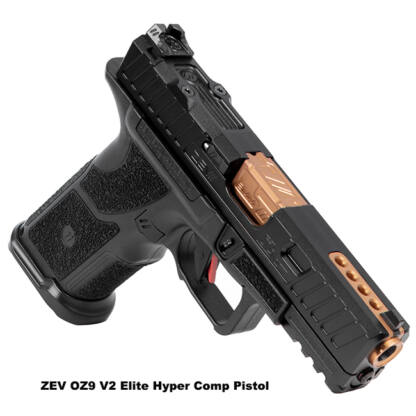 Zev Oz9 V2 Elite Hyper Comp Pistol, Zev Oz9 Hyper Comp, Zev Oz9V2Ecxhyp, 811338039118, For Sale, In Stock, On Sale
