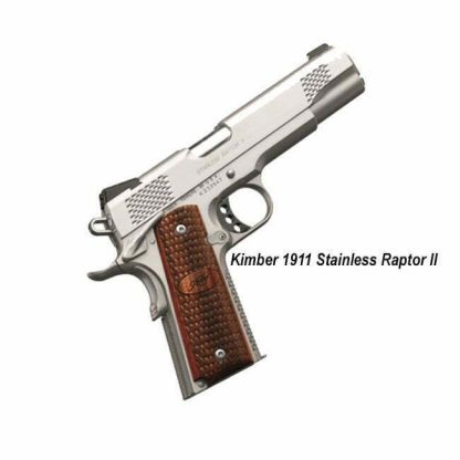 Kimber 1911 Stainless Raptor II, 3200181, 3200366, 3200386, 669278321813, 669278323664, 669278323862, in Stock, For Sale