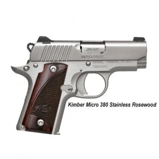 Kimber Micro 380 Stainless Rosewood, 3300207, 669278332079, in Stock, For Sale