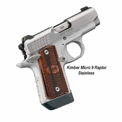 Kimber Micro 9 Raptor Stainless, 3300109, 669278331096, in Stock, on Sale