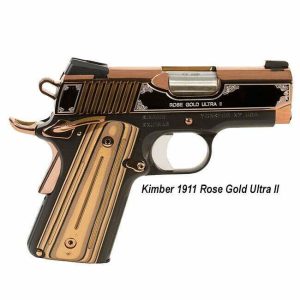 kimber rose gold ultraii pistol