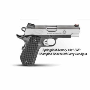 springfield 1911 champion concealed 9mm stainless