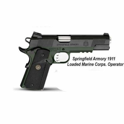 Springfield Armory 1911 Loaded Marine Corps. Operator, PX9105ML18, PX9110ML18, in Stock, For Sale