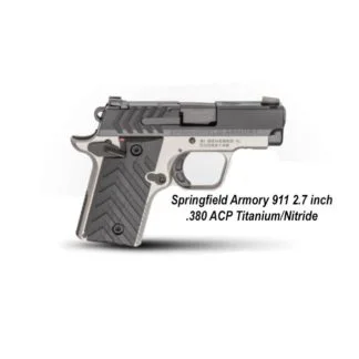 Springfield Armory 911 2.7 inch .380 ACP Titanium/Nitride, PG9109TN, in Stock, For Sale