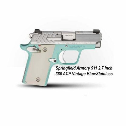 Springfield 911 2.7In .380 Acp Blue Stainless