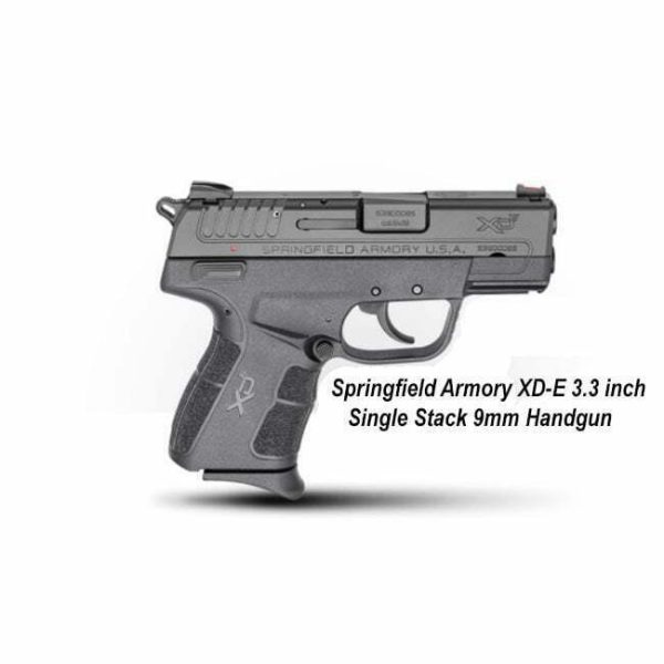 Springfield Xde 3.3In Single Stack 9Mm