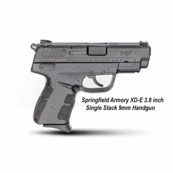 Springfield Xde 3.8In Single Stack 9Mm