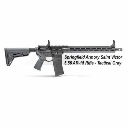 Springfield Armory Saint Victor 5.56 AR-15 Rifle - Tactical Gray, STV916556Y, STV916556YLC,