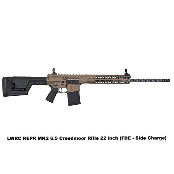 Lwrc Repr Mk2 6.5 Creedmoor Rifle 22 Inch (Fde  Side Charge)
