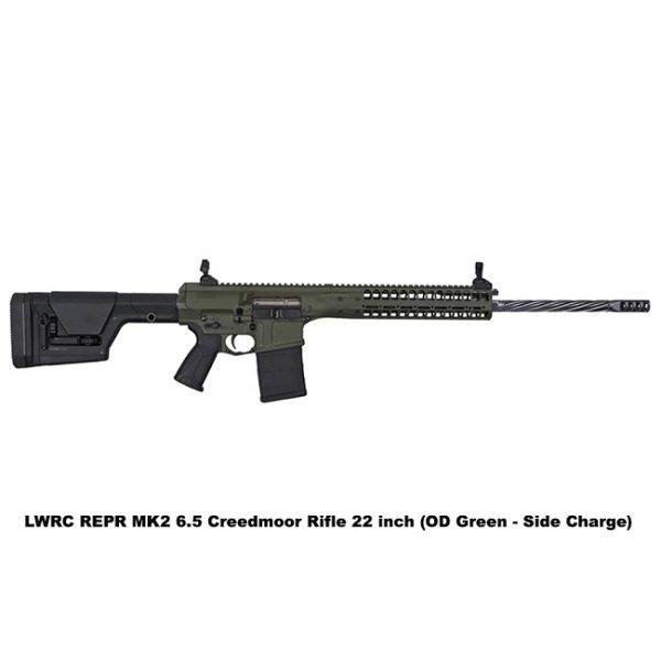 Lwrc Repr Mk2 6.5 Creedmoor Rifle 22 Inch (Od Green  Side Charge)