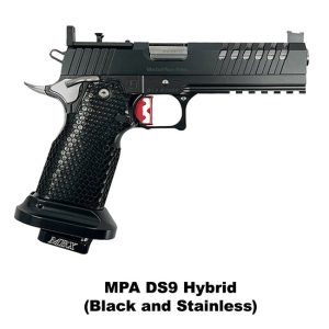 MPA DS9 Hybrid, Black and Stainless, MPA DS9HYB-BS, MPA 866803050655, For Sale, in Stock, on Sale