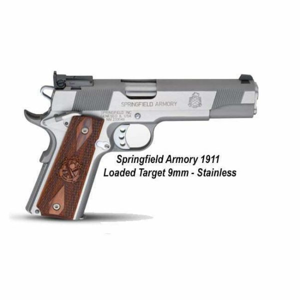 Springfield 1911 Loaded 9Mm Stainless Ca