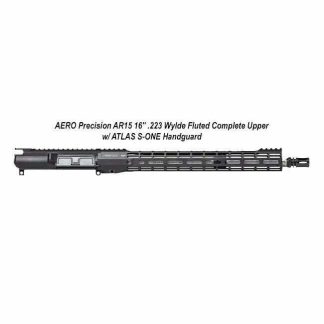AERO Precision AR15 16" .223 Wylde Fluted Complete Upper w/ ATLAS S-ONE Handguard, APAR610505M50, in Stock, For Sale