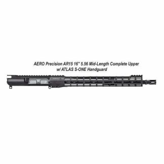 AERO Precision AR15 16" 5.56 Mid-Length Complete Upper w/ ATLAS S-ONE Handguard, APAR610505M7, in Stock, For Sale