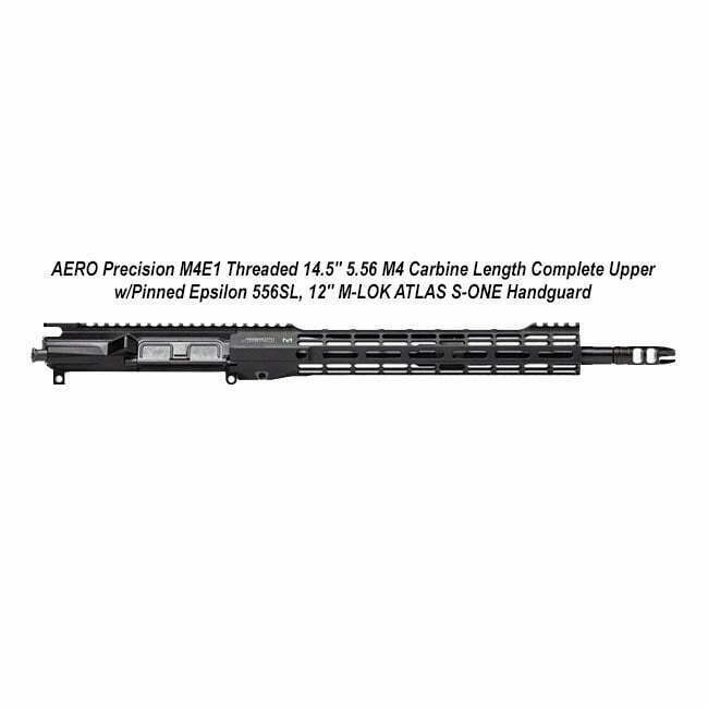 Aero M4E1 T 14.5 5.56 M4 Carbine Complete Upper Pinned Epsilon S One