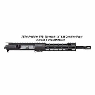 AERO Precision M4E1 Threaded 11.5" 5.56 Complete Upper w/ATLAS S-ONE Handguard, Black, APPG700302M29, in Stock, For Sale