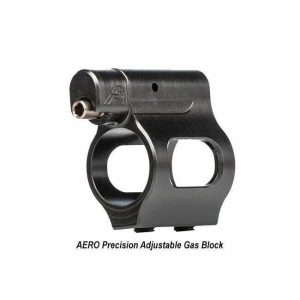 aero 625 adjustable low profile gas block black nitride 2 main