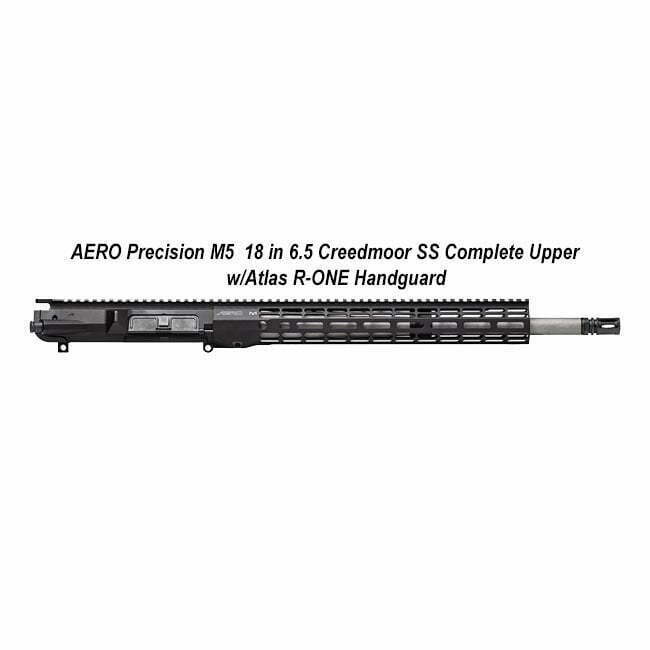 Aero Apar538705M44 M5 Complete Upper 18In 6.5Cm Ss R One Black