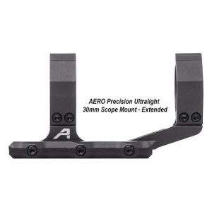 aero apra210500 ultralight 30mm extended scope mount black