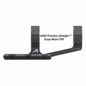 aero apra210700 ultralight 1in spr scope mount black