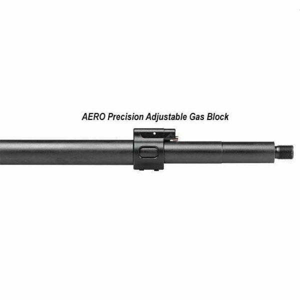 Aero Aprh101614C Adjustable Gas Block Black Nitride 3