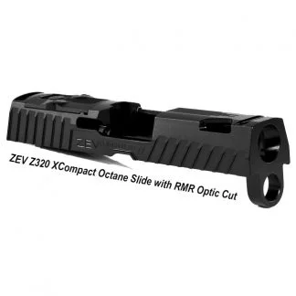 ZEV Z320 XCompact Octane Slide with RMR Optic Cut, Black, SLD-Z320-XCOMPACT-OCTANE-RMR-DLC, 811338035929, in Stock, For Sale in Stock, For Sale