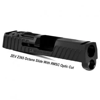 ZEV Z365 Octane Slide With RMSC Optic Cut, Black, SLD-Z365-OCTANE-RMSC-DLC, 811338035950, in Stock, For Sale