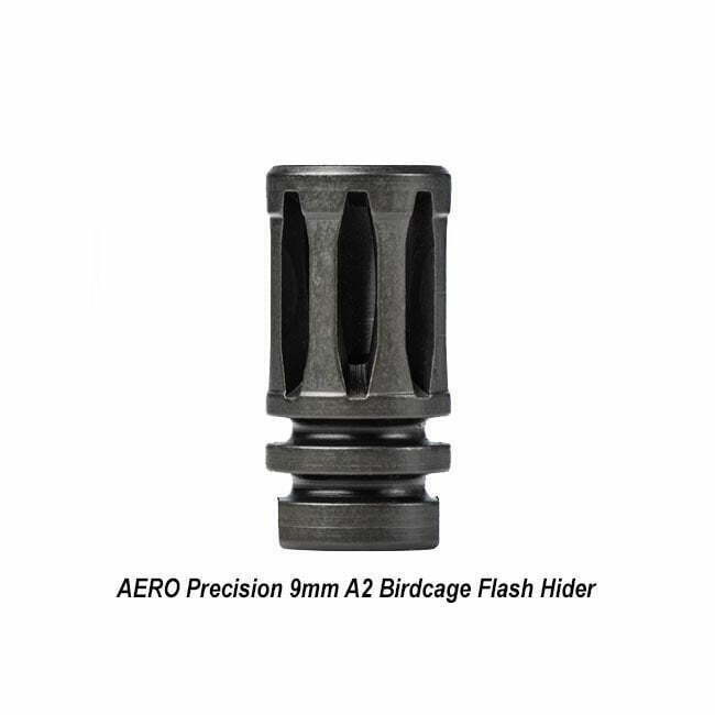 aero aprh200031c epc a2 9mm birdcage flash hider black