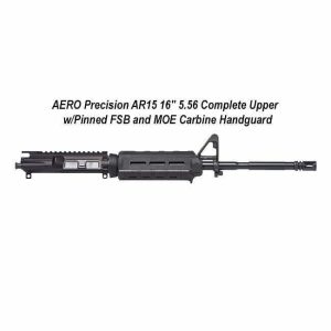 aero apar502503m64 ar15 complete upper 16 carbine moe carbine black 1 1
