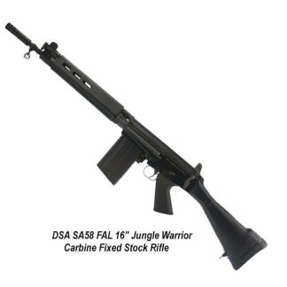 DSA SA58 FAL 16" Jungle Warrior Carbine Fixed Stock Rifle, SA5816C-JW-A, in Stock, for Sale