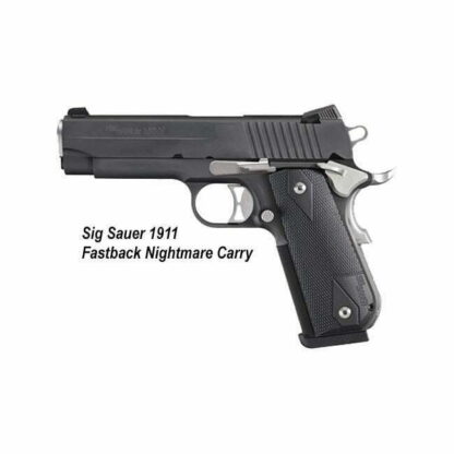 Sig Sauer 1911 Fastback Nightmare Carry, 1911FCA-45-NMR, 798681436170, in Stock, for Sale