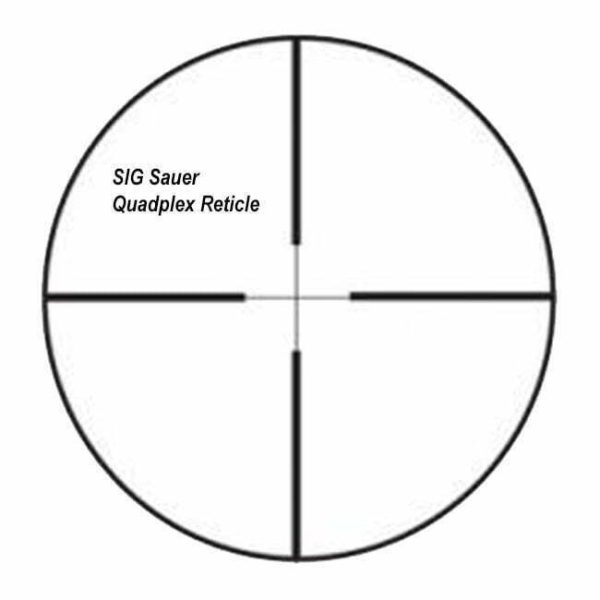 Sig Sauer Quadplex Reticle For Sale, In Stock, On Sale