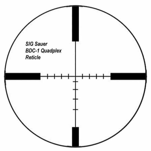 Sig Sauer Bdc1 Quadplex Reticle