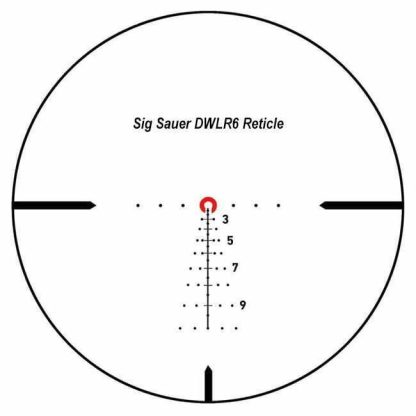 Sig Sauer DWLR6 Reticle Pattern