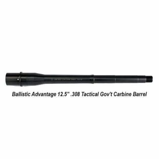 Ballistic Advantage 12.5" .308 Tactical Gov't Carbine Barrel, BABL308008M, 819747023629, in Stock, for Sale