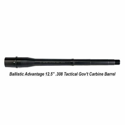 Ballistic Advantage 12.5" .308 Tactical Gov't Carbine Barrel, BABL308008M, 819747023629, in Stock, for Sale