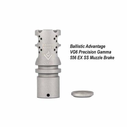 Ballistic Advantage VG6 Precision Gamma 556 EX SS Muzzle Brake, BAMD100014, in Stock, for Sale