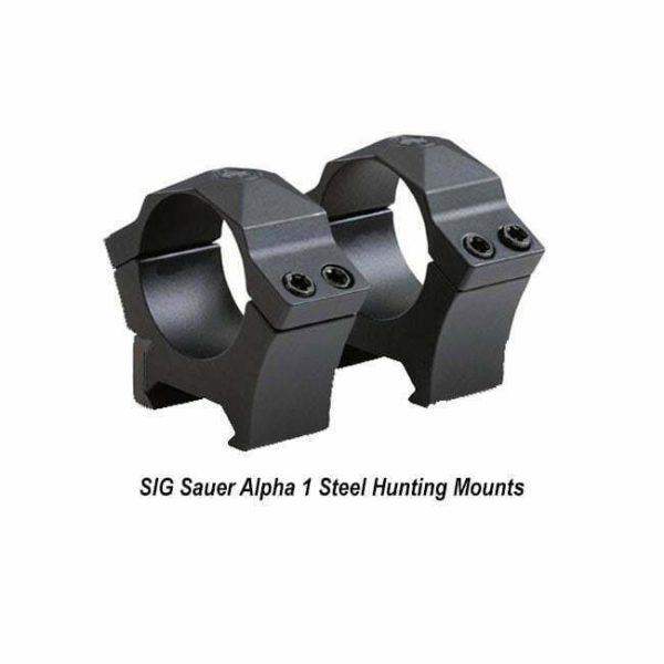 Sig Sauer Alpha 1 Steel Hunting Mounts For Sale, In Stock, On Sale