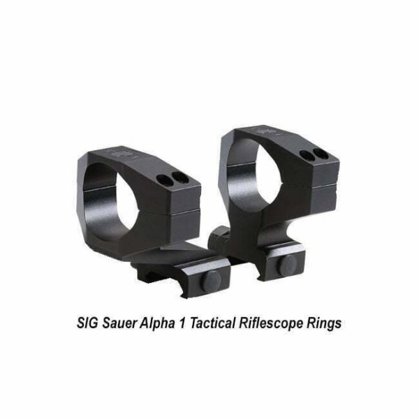 Sig Sauer Alpha 1 Tactical Riflescope Rings For Sale, In Stock, On Sale