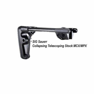 SIG Sauer Collapsing Telescoping Stock MCX/MPX, Sig DT STOCK-X-FOLD-TELE-BLK, Sig 798681544004, for Sale, in Stock, on Sale