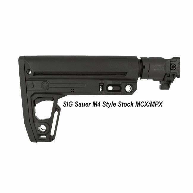 SIG Sauer M4 Style Stock MCX/MPX, Sig STOCK-X-FOLD-M4-BLK, Sig 798681544042, for Sale, in Stock, on Sale