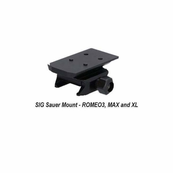 Sig Sauer Mounts Romeo3, Max And Xl Mount, Sig Sor3M100, Sig 798681618347, For Sale, In Stock, On Sale