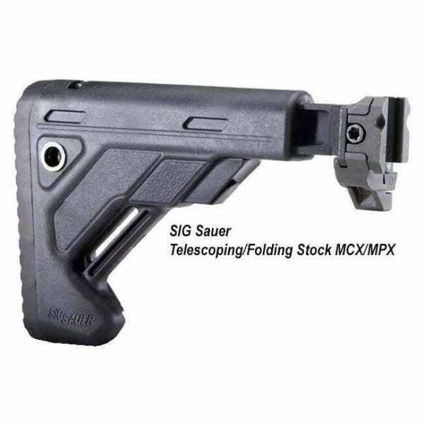 Sig Sauer Telescoping/Folding Stock Mcx/Mpx, Sig Stockxfoldteleblk, Sig 798681544004, For Sale, In Stock, On Sale