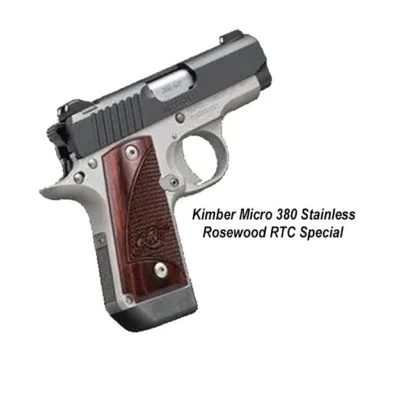 Kimber 3700677 Micro Ss Rosewood Rtc Special
