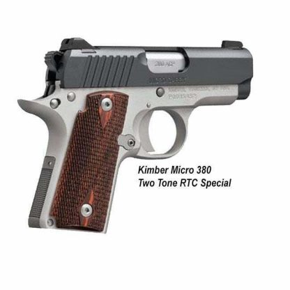 Kimber 3700678 Micro380 Two Tone Rtc Special