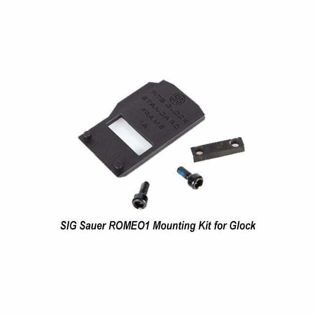 SIG Sauer ROMEO1 Mounting Kit for Glock, SOR1MK001, 798681578016, For Sale, in Stock, on Sale